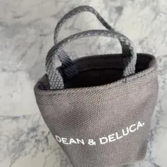 DEAN & DELUCA 小型バッグ グレー