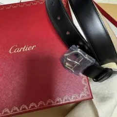 Cartier リバーシブルベルト ブラック ブラウン L5000501 - メルカリ