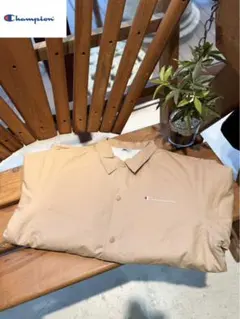 新品未使用 Champion チャンピオン コーチジャケット ボアフリース