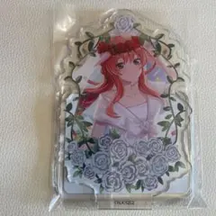 五等分の花嫁　ウエディングドレス　スタンド付きミニアクリルプレート　中野五月