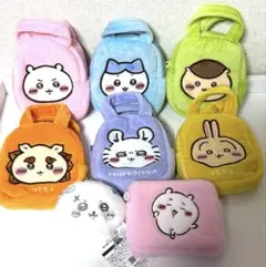 【新品・タグ付き】ちいかわてのひらバッグ６種➕ミニポーチ・ミニがまぐち　８点