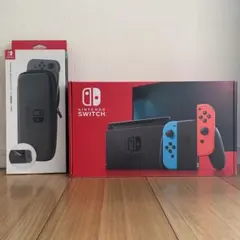 Nintendo Switch 本体 付属品全て有り ケース付き