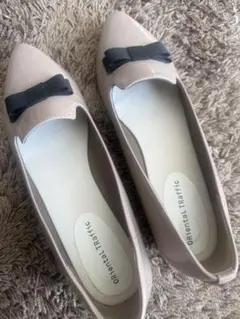 Oriental Traffic ベージュレインパンプス　未使用