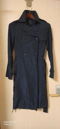 ICB トレンチコート　紺色　ネイビー