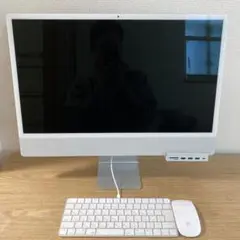 即購入歓迎【2024年6月購入】2023iMac M3チップ24インチおまけあり