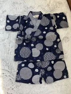 甚平 ネイビー 90cm