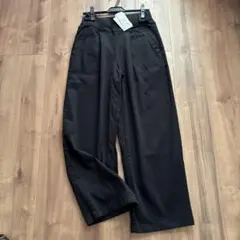 新品　ラシュッド　定価¥1万5000円　スコットクラブ　黒　パンツ　ウエストゴム