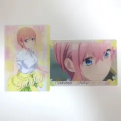 五等分の花嫁 中野一花 カード2枚セット