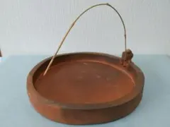 昭和レトロ 木製火鉢 五徳 灰ならし 火箸 - メルカリ