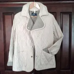 専用　Aquascutum ベージュ キルティングジャケット S