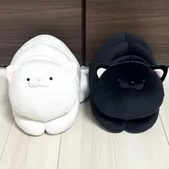 ぽちゃぽちゃおキャット様　おおきなぬいぐるみ　2個