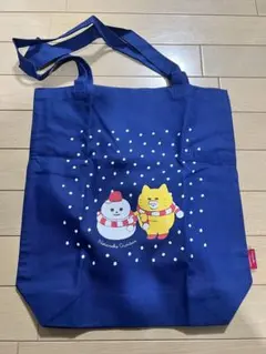 【新品未使用】ノラネコぐんだん　ネイビー 大きなトートバッグ