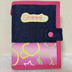 ハンドメイド　A7サイズシール帳バインダー　平成レトロ