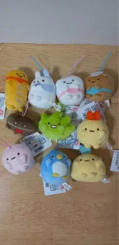 すみっコぐらし　ゴムひも付きマスコット