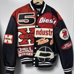 【超美品】DIESEL スタジャン レーシングジャケット