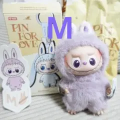 THE MONSTERS PIN FOR LOVE イニシャル ラブブ M