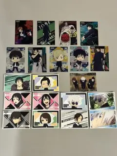 呪術廻戦 ステッカーシール クリアカード20枚セット