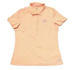 極美品　プーマ　ポロシャツ　ゴルフシャツ　伸縮性　オレンジ