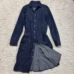 ぽこ 様　POLO RALPH LAUREN デニムシャツワンピース　フレア　L