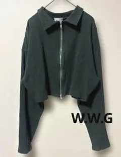 W.W.G Wジップアップ ショート丈