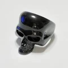 新品★スカルリング 指輪 B／SKULL／ドクロ／ROCKのサムネイル