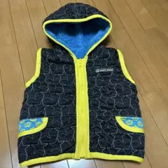 BABYDOLL ダウンベスト 130サイズ 星柄　リバーシブル
