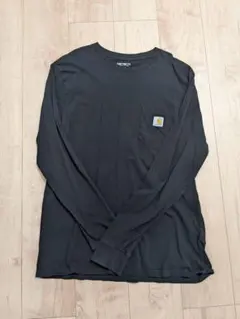 Carhartt カーハート 長袖ポケットTシャツ 黒ブラック Lのサムネイル