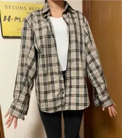 ZARA チェックシャツ