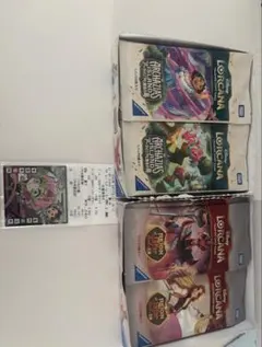 ロルカナ 未開封 アーケイジアと魔法の島 2box と 14パック プロモ付き