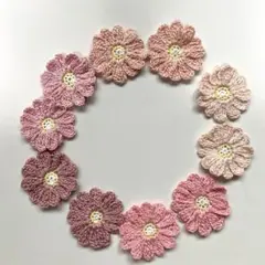 花モチーフ　10枚セット