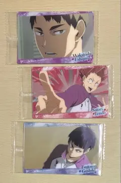 ハイキュー!!／ウエハース5　メタリックプラカード（白鳥沢学園高校）