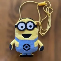 USJ ミニオン チケットケース ミニオン ぬいぐるみポーチ ストラップ付き