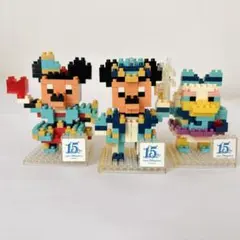 ナノブロック ディズニーシー 15周年 ミッキー ミニー デイジー TDR限定