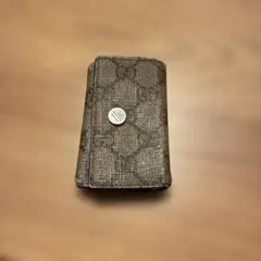GUCCI ブラウンレザーキーケース ジャンク