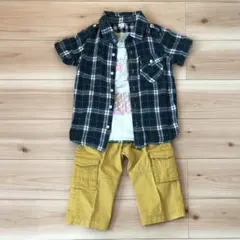 男の子 130cm 夏コーデ