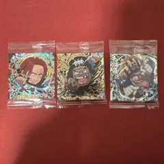 ワンピース大海賊シールウエハースSW7-10 SW7-11 SW7-12