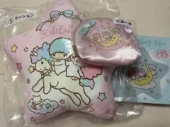 【新発売】キキララ　1番くじ　クッション　ポーチ　プレート　セット