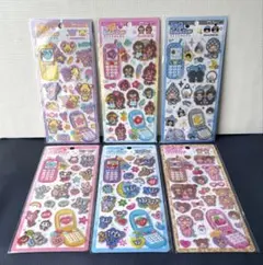 【正規品】平成はっぴーフォン シール 6種セット 新作 モンチッチ ナルミヤのサムネイル