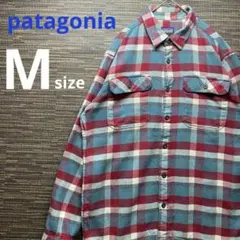 patagonia チェック柄ネルシャツ M オンブレ　Y2K