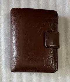 HIROFU ヒロフ 二つ折り財布 ブラウン レザーのサムネイル