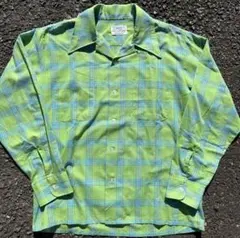 【鬼レア❗️】60'S K mart ビンテージ オープンカラー シャツ 古着 楽天市場】60s ビンテージ ☆ GANT ガント チェック 半袖