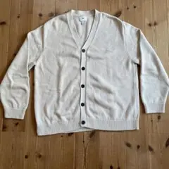 h&m コットン カーディガン XL ベージュ