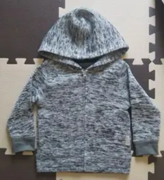 ★美品★100cm 裏起毛 ジップアップパーカー