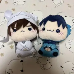 忍たま乱太郎　もちぴこ　きり丸&天鬼セット ドクタケ忍者隊最強の師匠 ぬいぐるみ