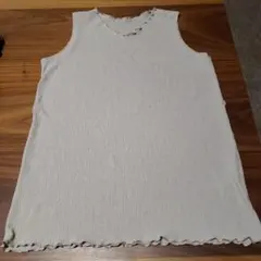 ⑧ 処分セール クリーム色 セットアップ Lサイズ