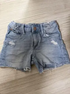 DENIM ダメージ加工ショートパンツ H＆M
