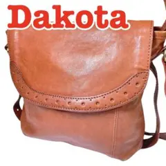 Dakota 本革 レザー ショルダーバッグ エイジング