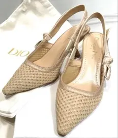 【美品】Diorディオール J’Adiorヌードベージュ36 ヒール 6.5cmのサムネイル