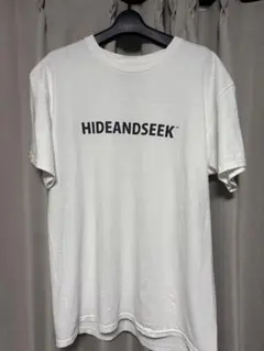 Hide&Seek ロゴ Tシャツ サイズL