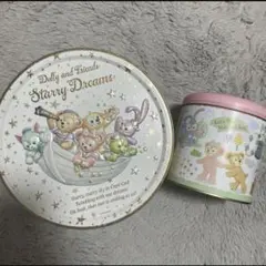 Duffy and Friends お土産　缶　円柱タイプ　２個セットのサムネイル